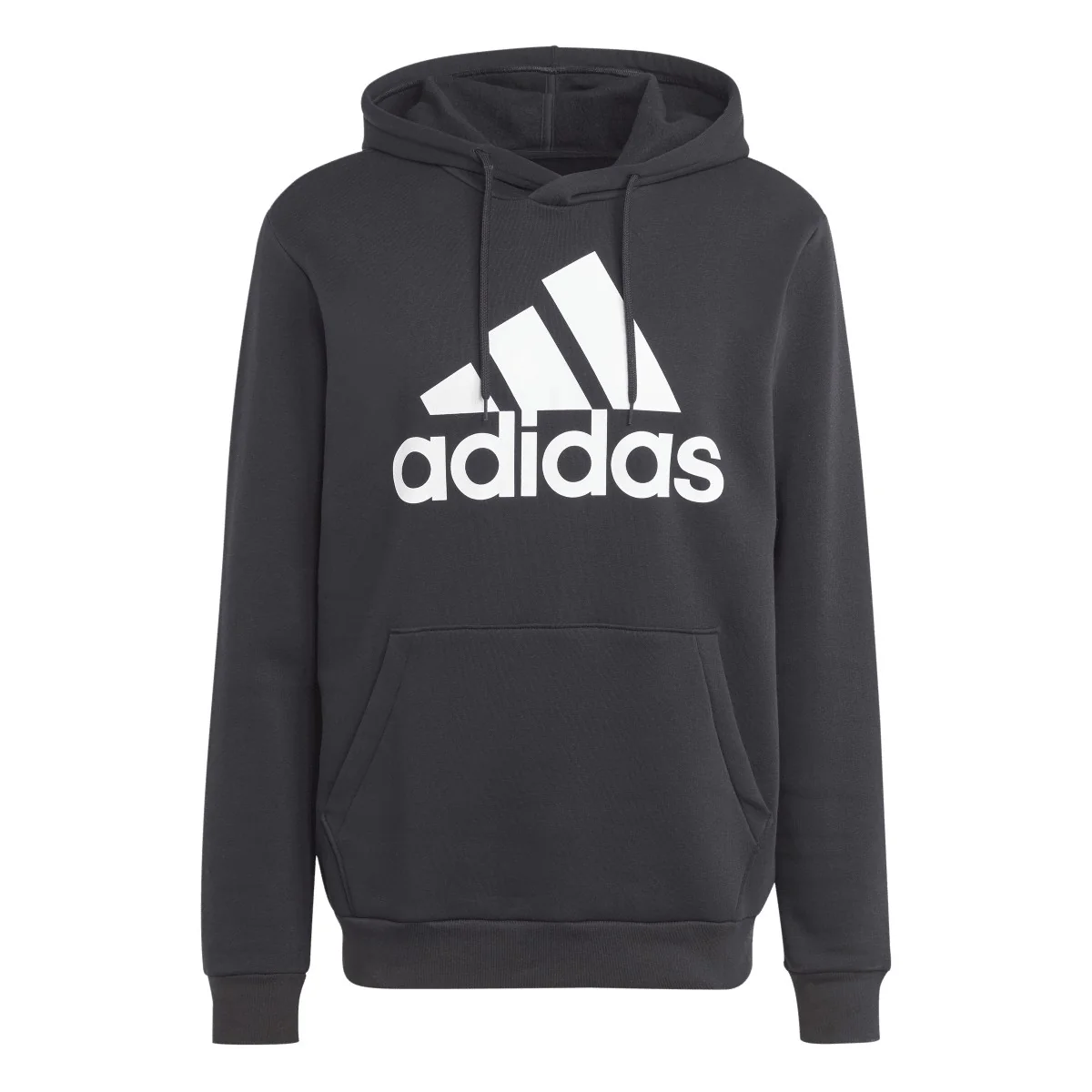 Adidas Mens Essentials Big Logo Fleece Hoodie - Image 2