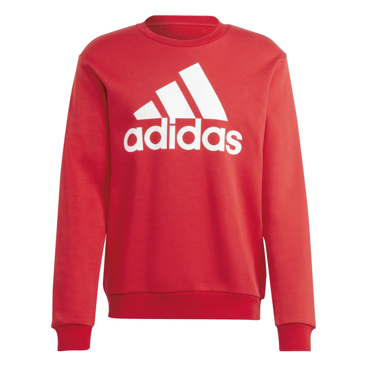 Adidas Mens Essentials Big Logo Fleece Sweatshirt - Image 3