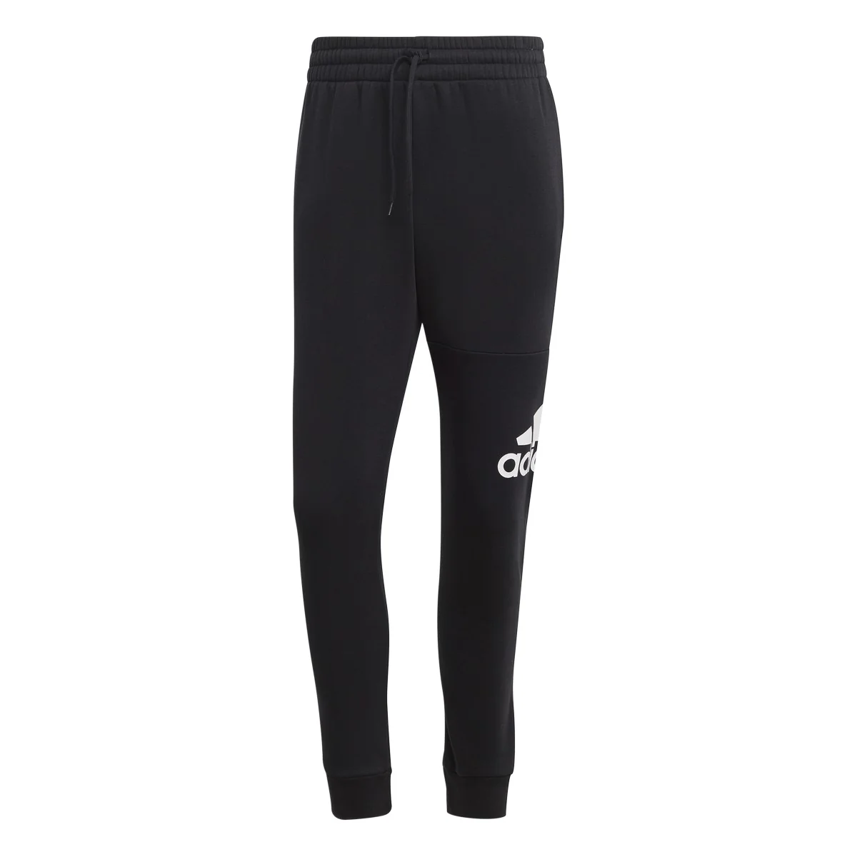 Adidas Mens Essentials Big Logo Fleece Tapered Cuff Pants