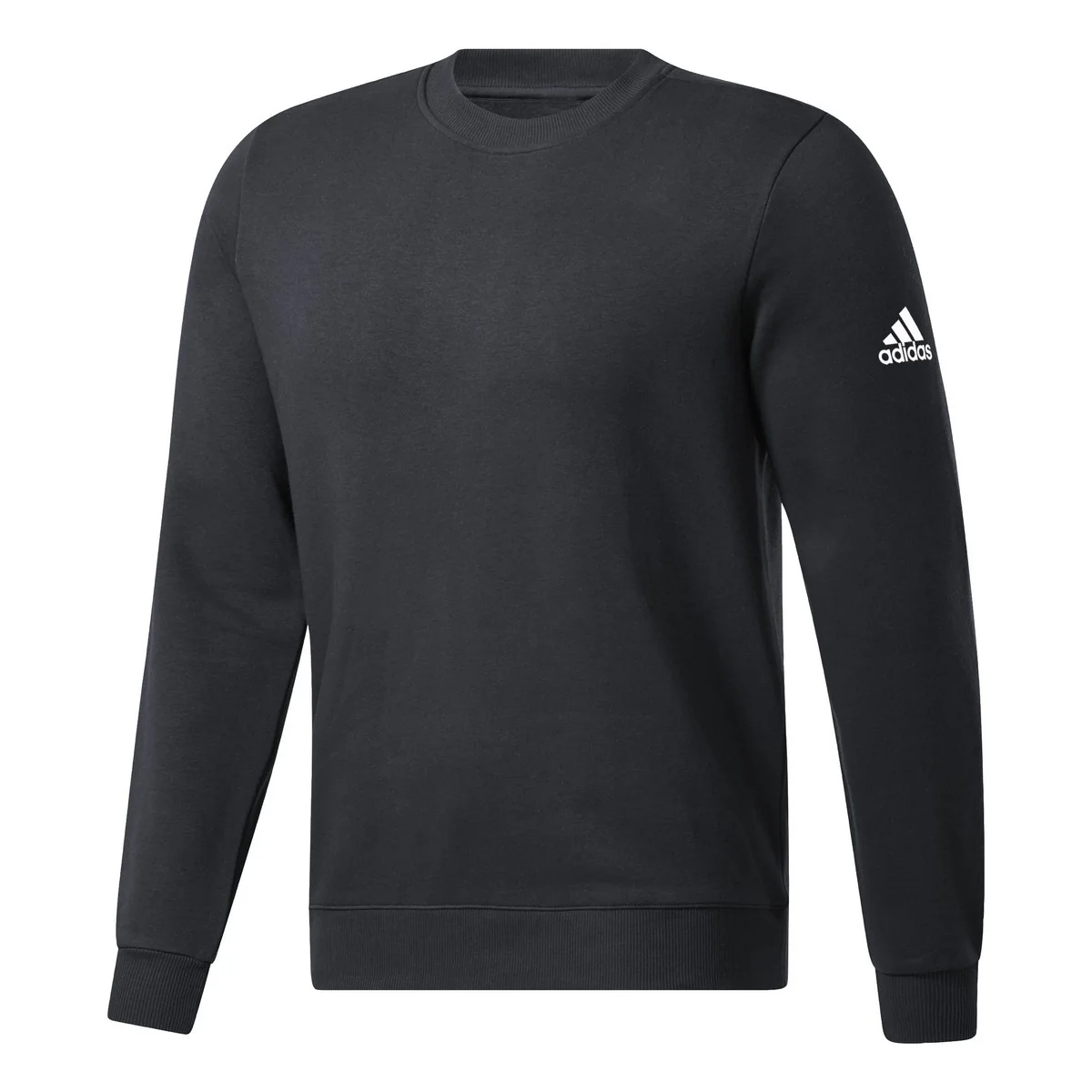 Adidas Mens Fleece Long Sleeve Crew Top - Image 3