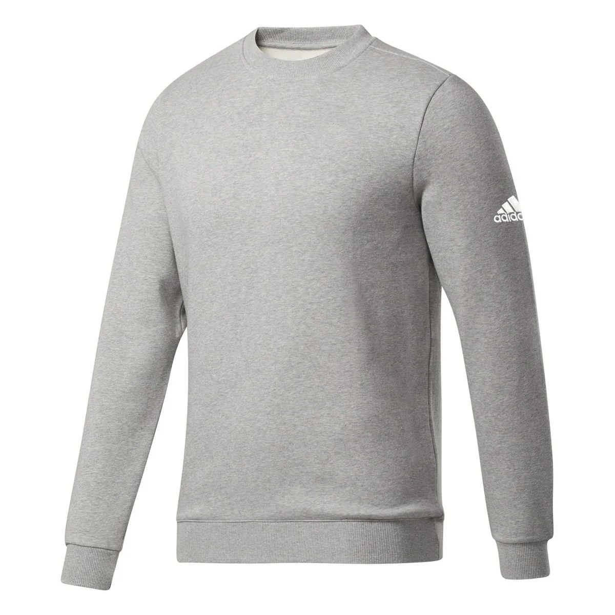 Adidas Mens Fleece Long Sleeve Crew Top - Image 4