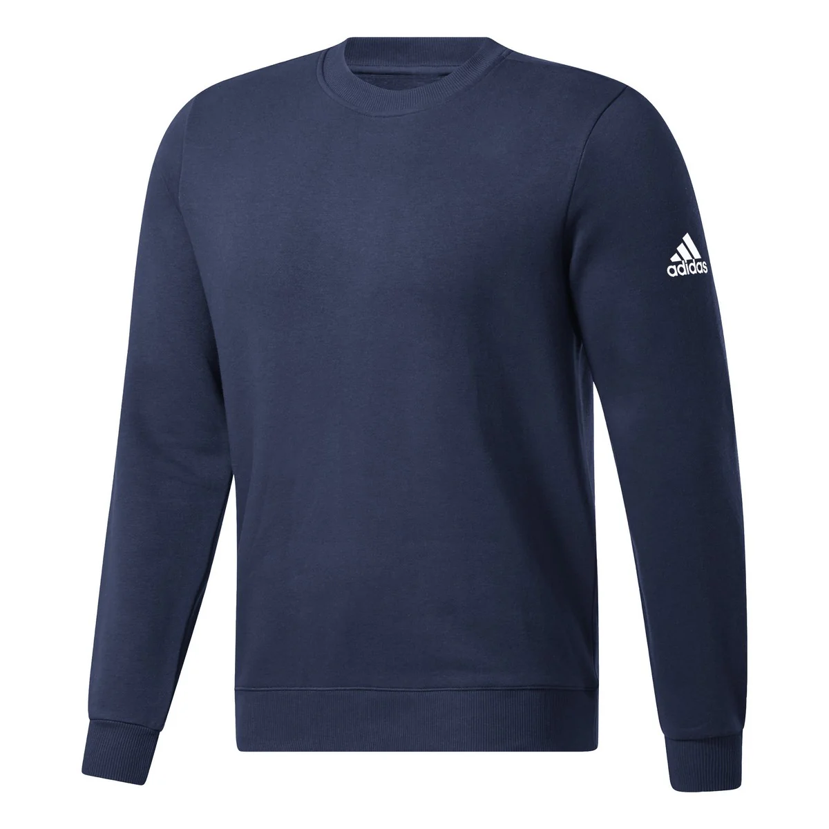 Adidas Mens Fleece Long Sleeve Crew Top - Image 5