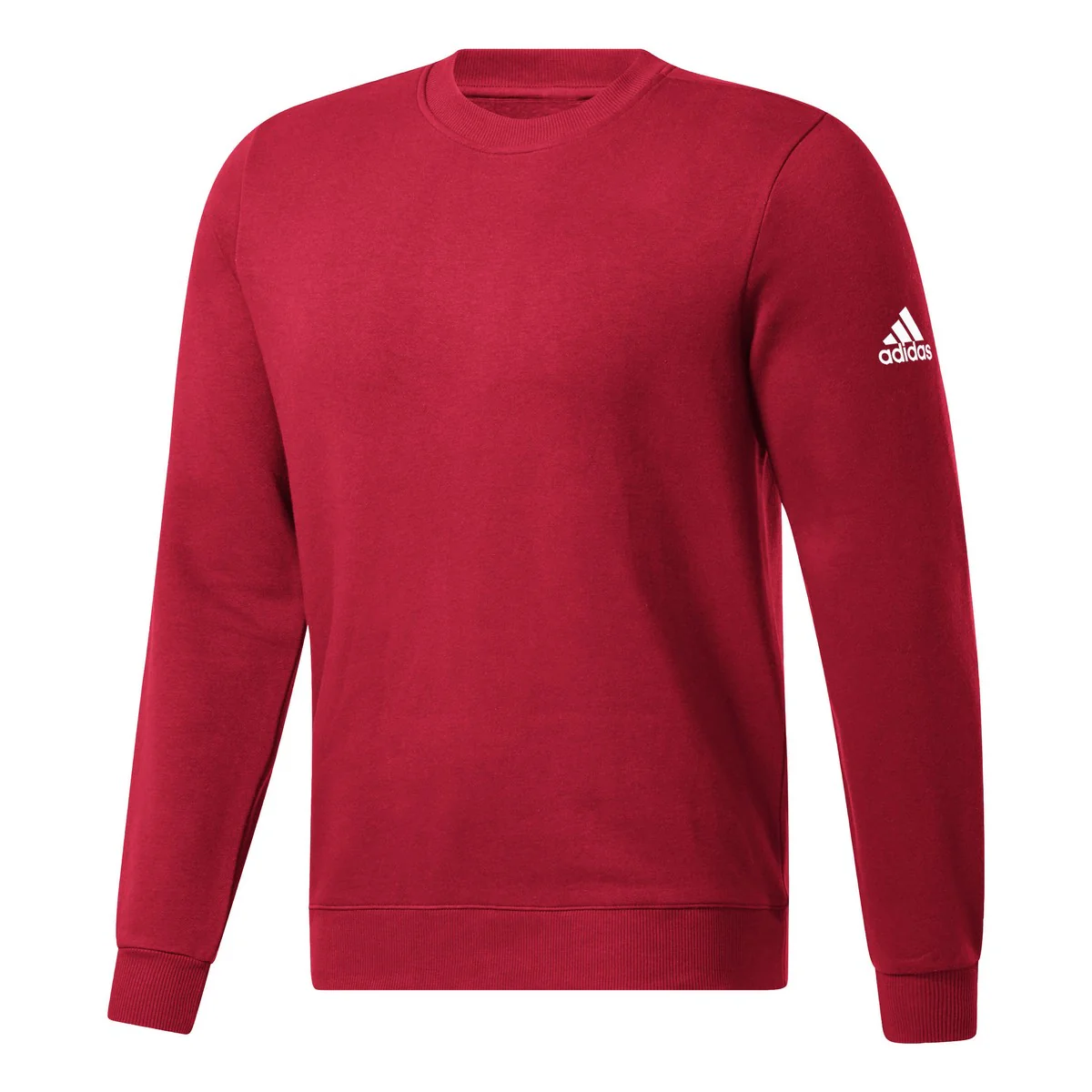 Adidas Mens Fleece Long Sleeve Crew Top - Image 6