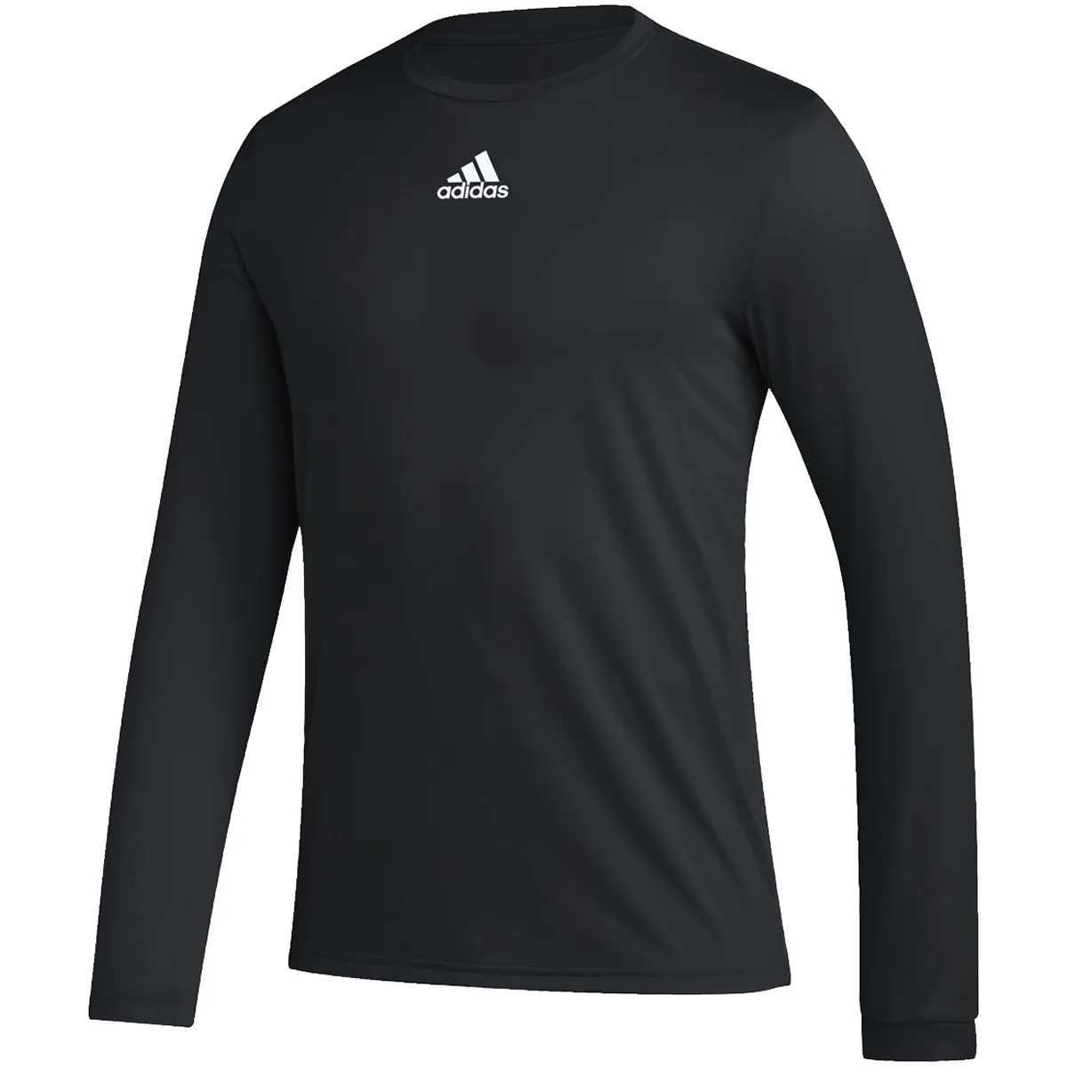 Adidas Mens Pregame Badge of Sport Long Sleeve Tee - Image 4