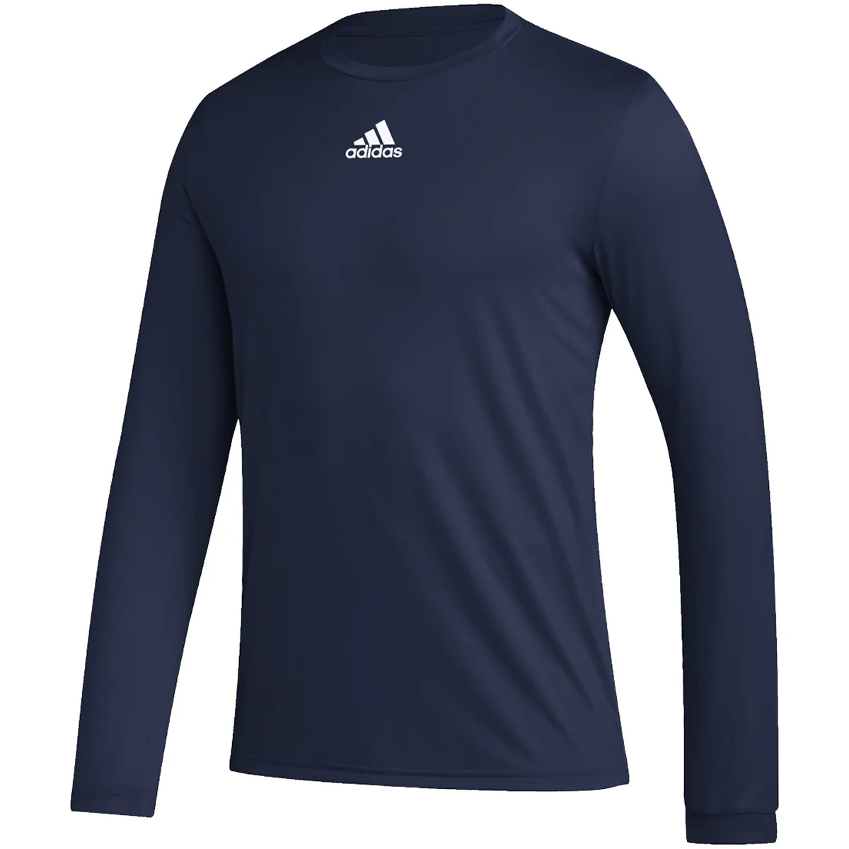 Adidas Mens Pregame Badge of Sport Long Sleeve Tee - Image 7
