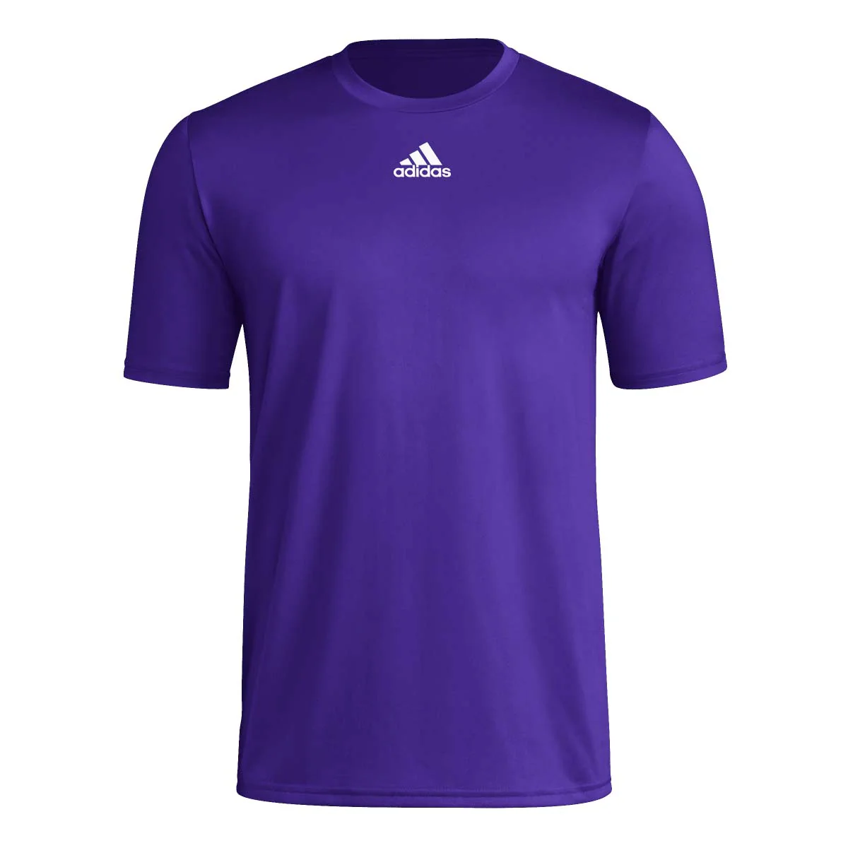 Adidas Mens Pregame Badge of Sport Short Sleeve Tee - Image 4
