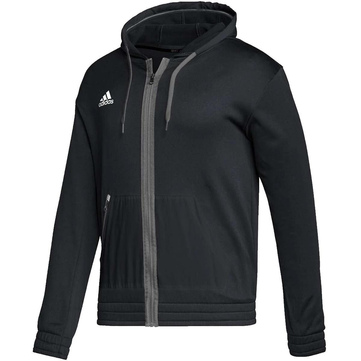 Adidas Mens Team Issue Full-Zip Hoodie