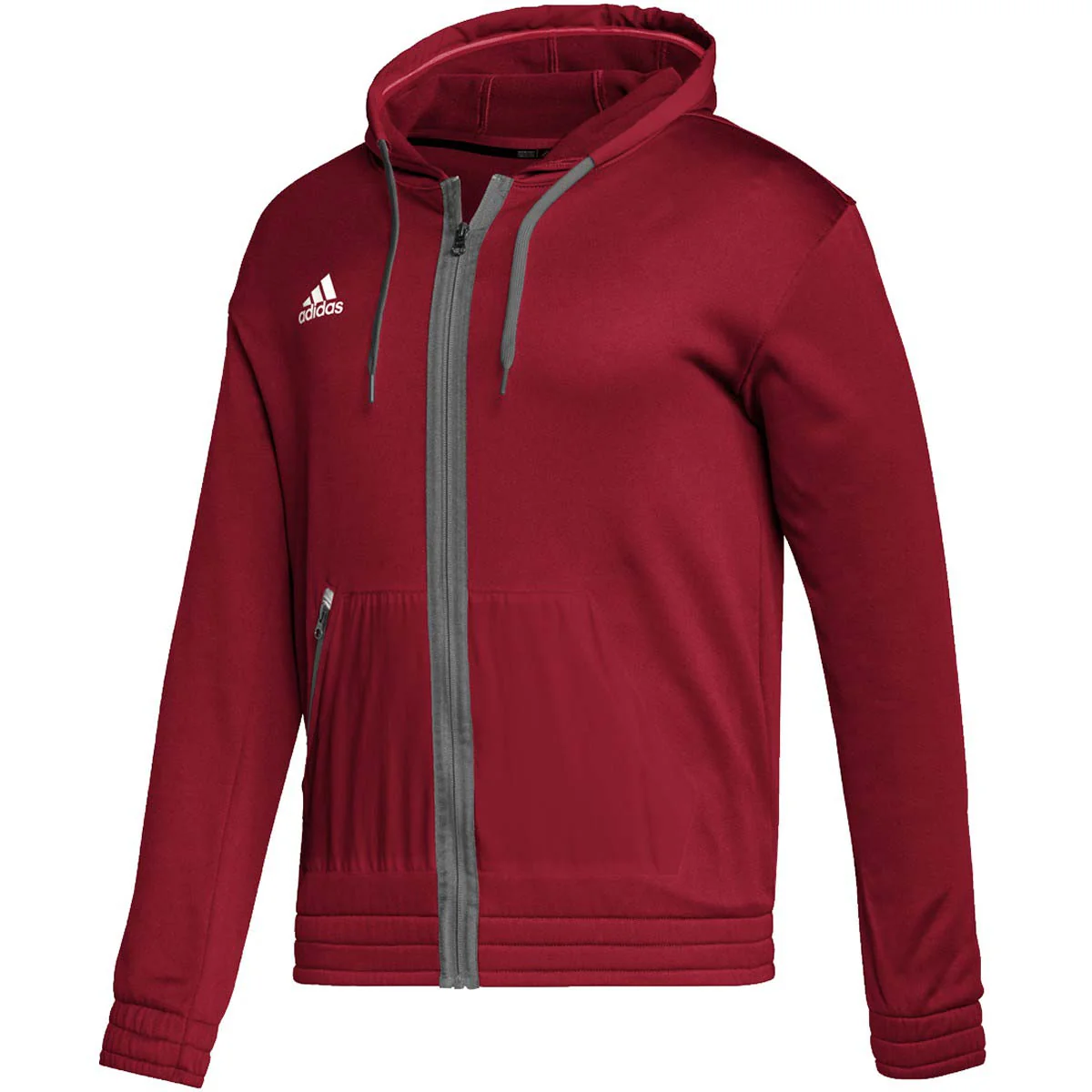 Adidas Mens Team Issue Full-Zip Hoodie - Image 3