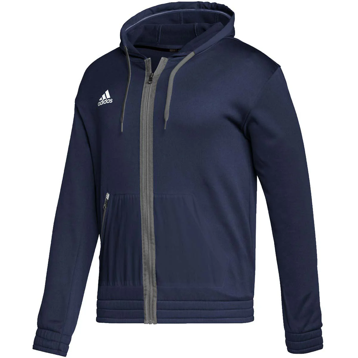 Adidas Mens Team Issue Full-Zip Hoodie - Image 5