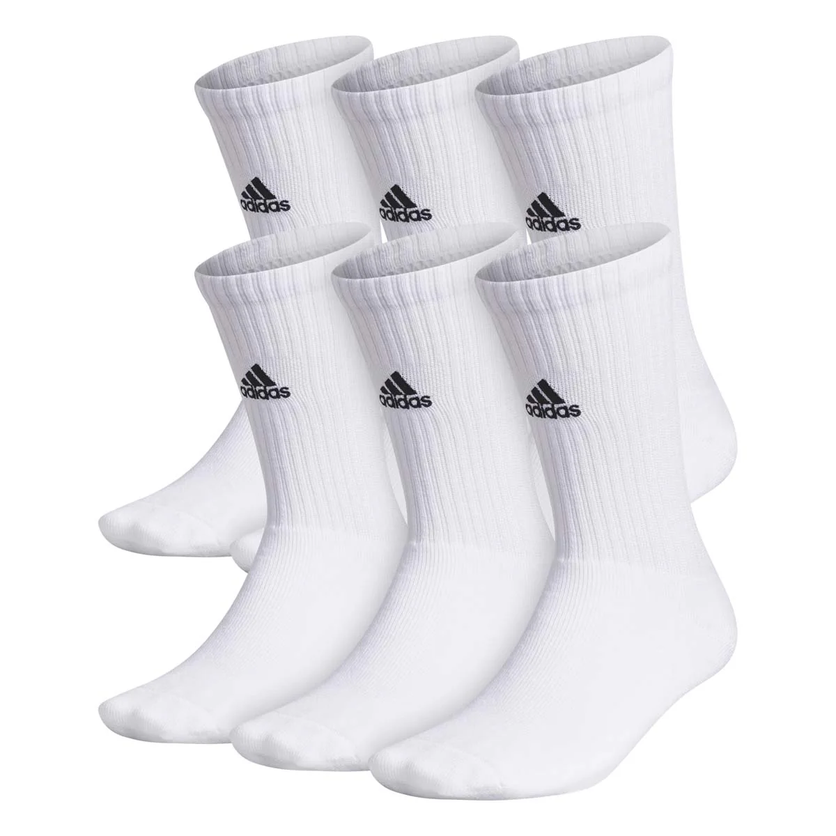 Adidas Team 6-pack Crew Sock - Image 2