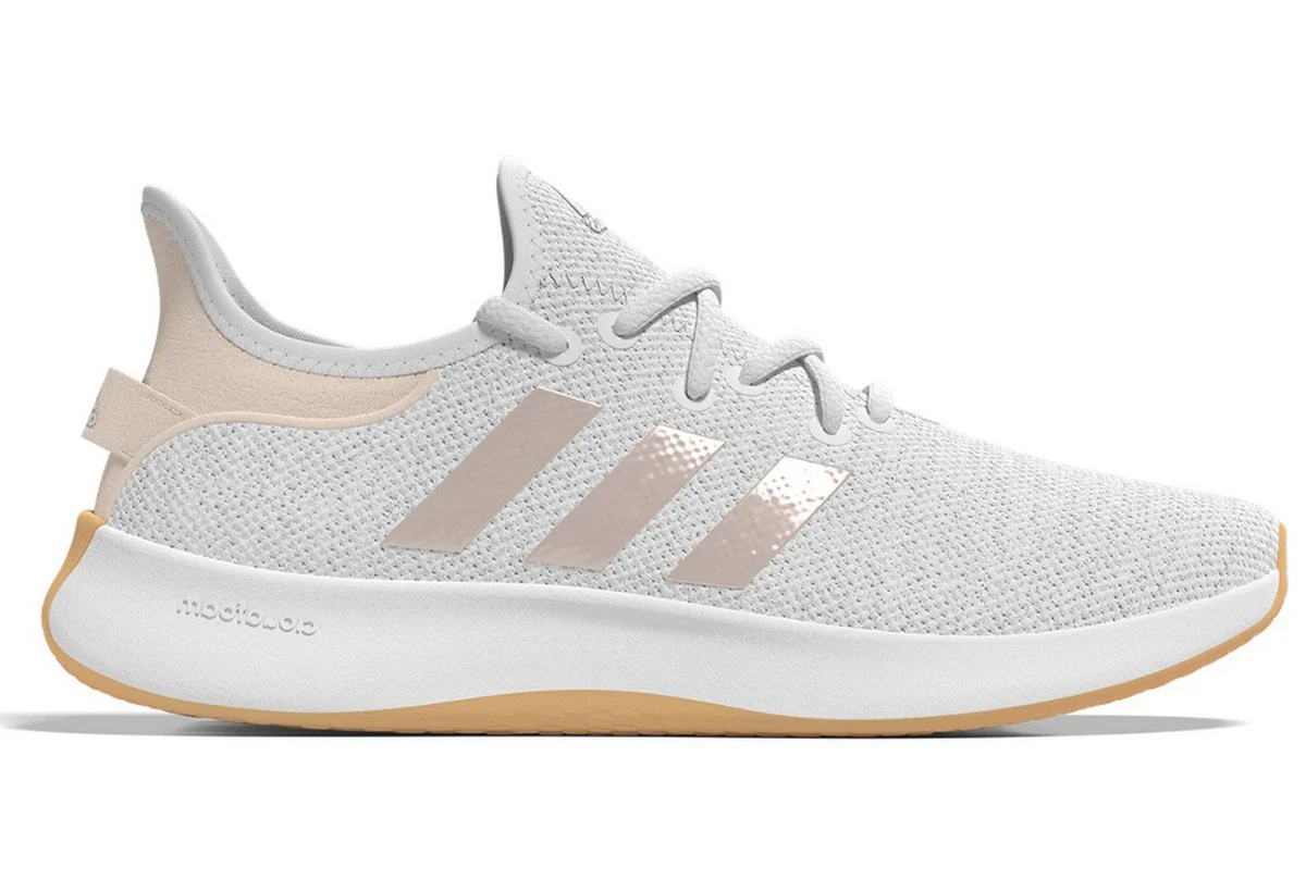 Adidas Womens CloudFoam Pure Running Shoes - Image 4