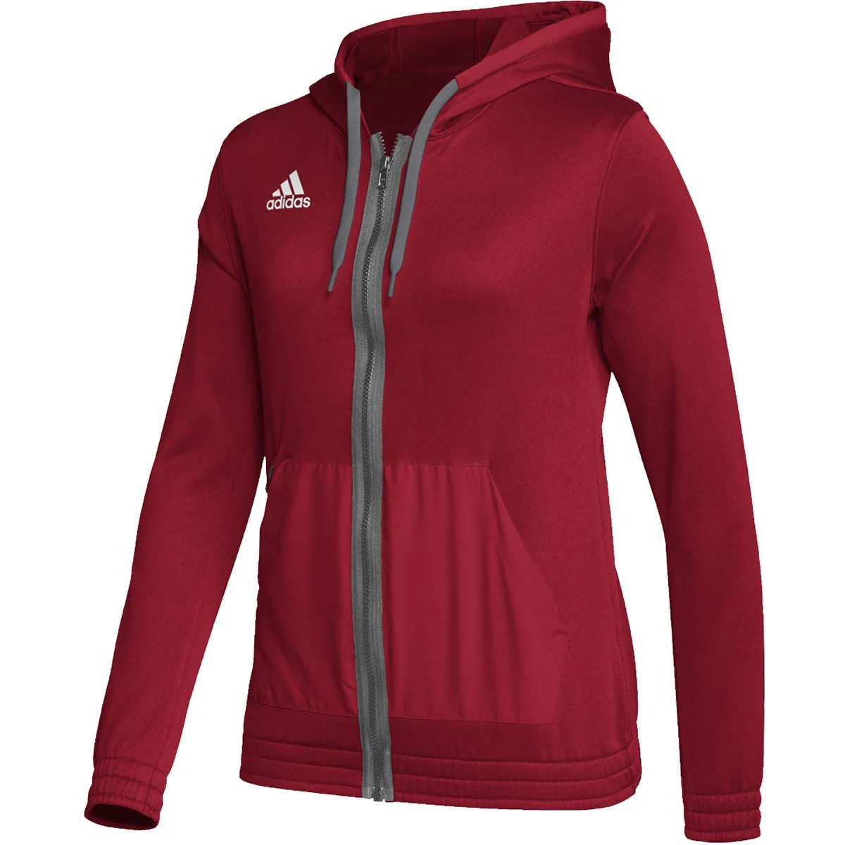 Adidas Womens Team Issue Full-Zip Hoodie - Image 4