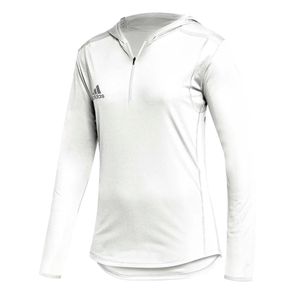 Adidas Womens Team Issue Hooded Long Sleeve Tee - Image 10
