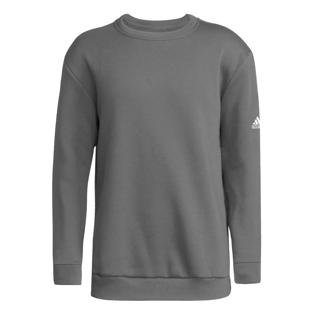 Adidas Youth Fleece Long Sleeve Crew Top - Image 2