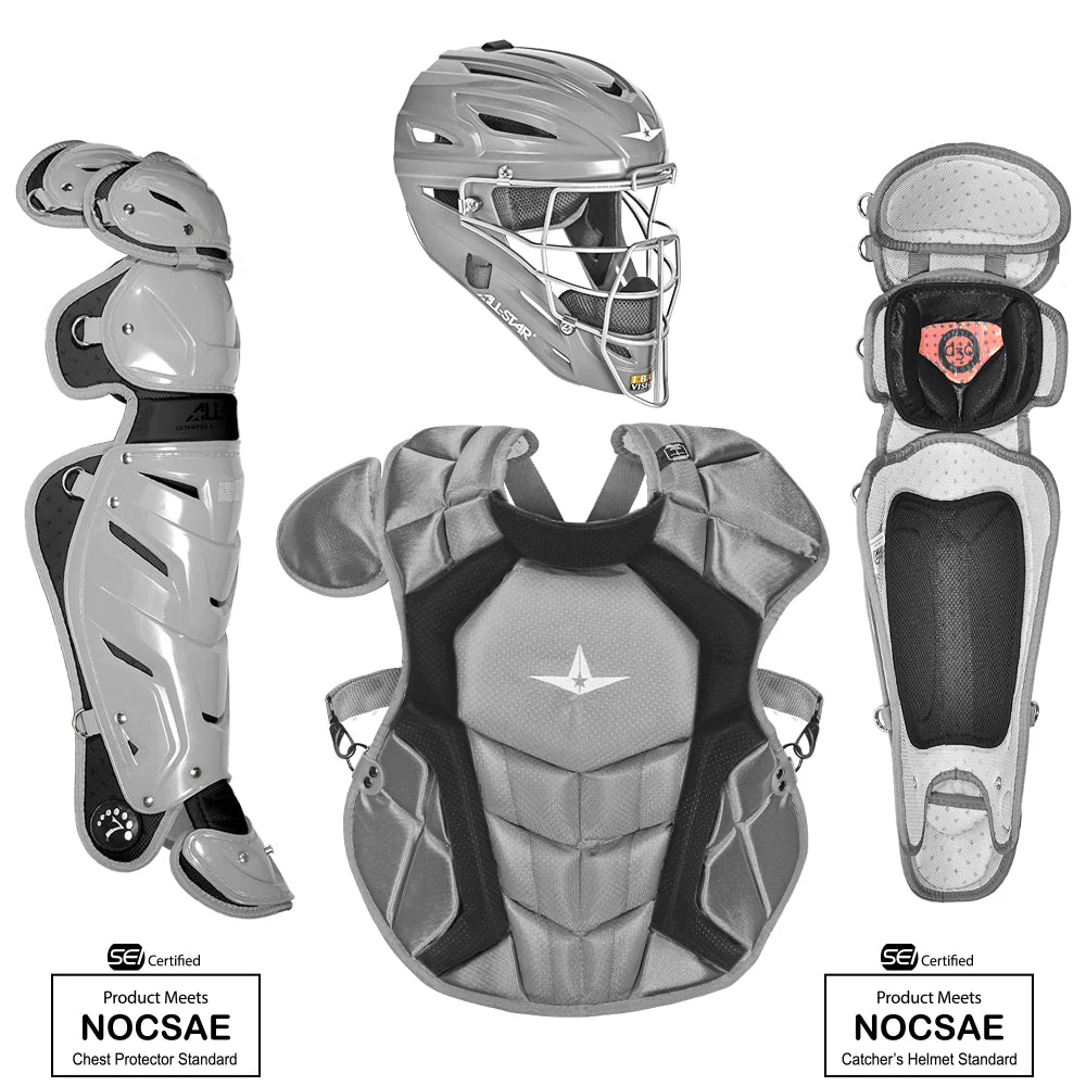 All-Star Adult System7 NOCSAE Catcher's Set - Image 4