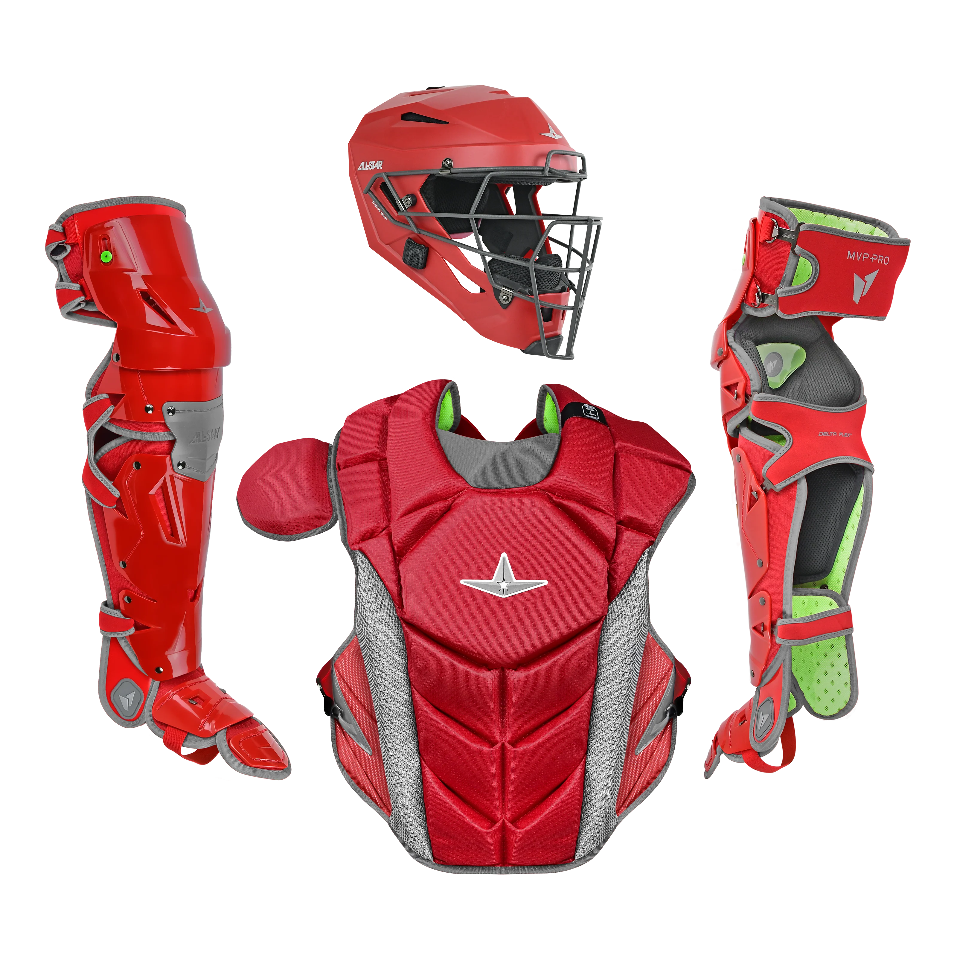 All-Star MVP-PRO Series Baseball Catcher's Kit - Image 6