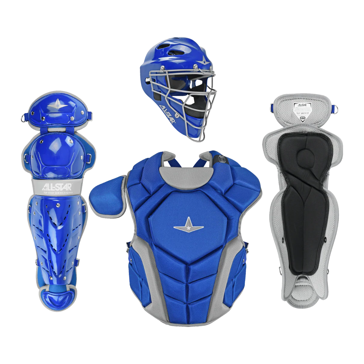 All Star Top Star NOCSAE Approved Baseball Catchers Kit (7-9) - Image 4
