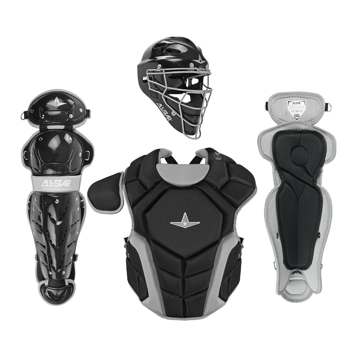 All Star Top Star NOCSAE Approved Baseball Catchers Kit (9-12) - Image 4