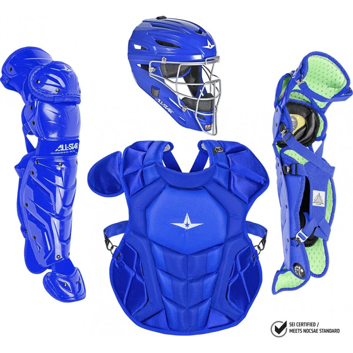 All-Star Youth System7 Axis NOCSAE Catcher's Set - Image 4