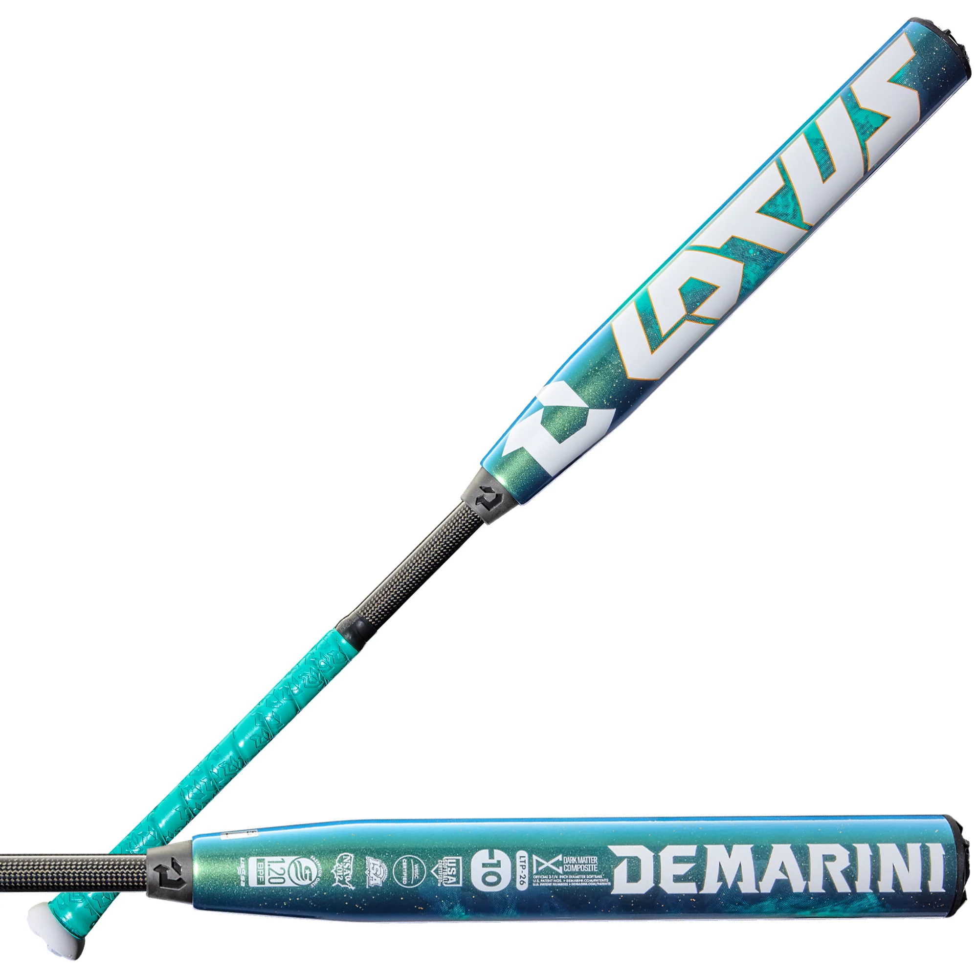 DeMarini 2026 Lotus -10 2-Piece Composite 2-1/4" Barrel Fastpitch Softball Bat - Image 7