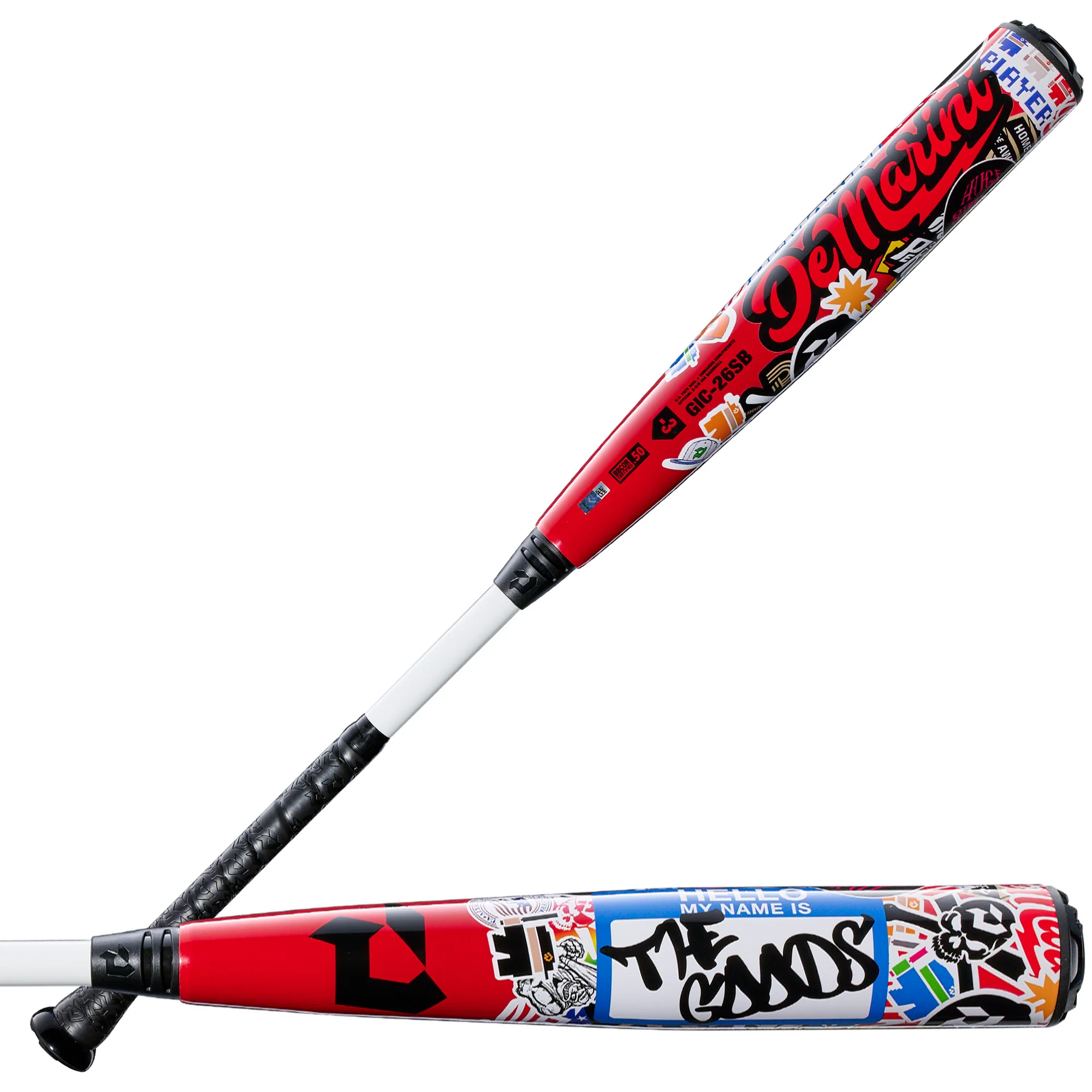 DeMarini 2026 The Goods Limited Edition Sticker Bomb 2-Piece -3 BBCOR Baseball Bat - Image 11