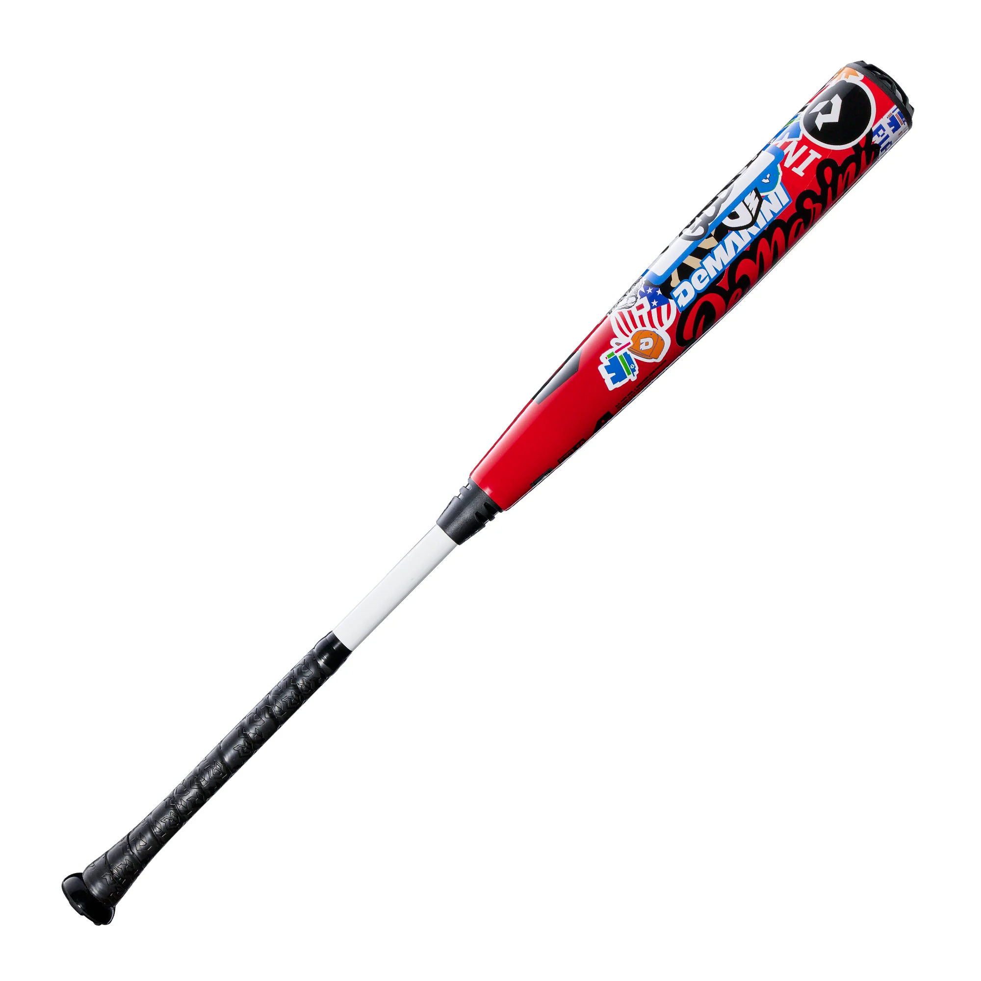 DeMarini 2026 The Goods Limited Edition Sticker Bomb 2-Piece -3 BBCOR Baseball Bat - Image 3