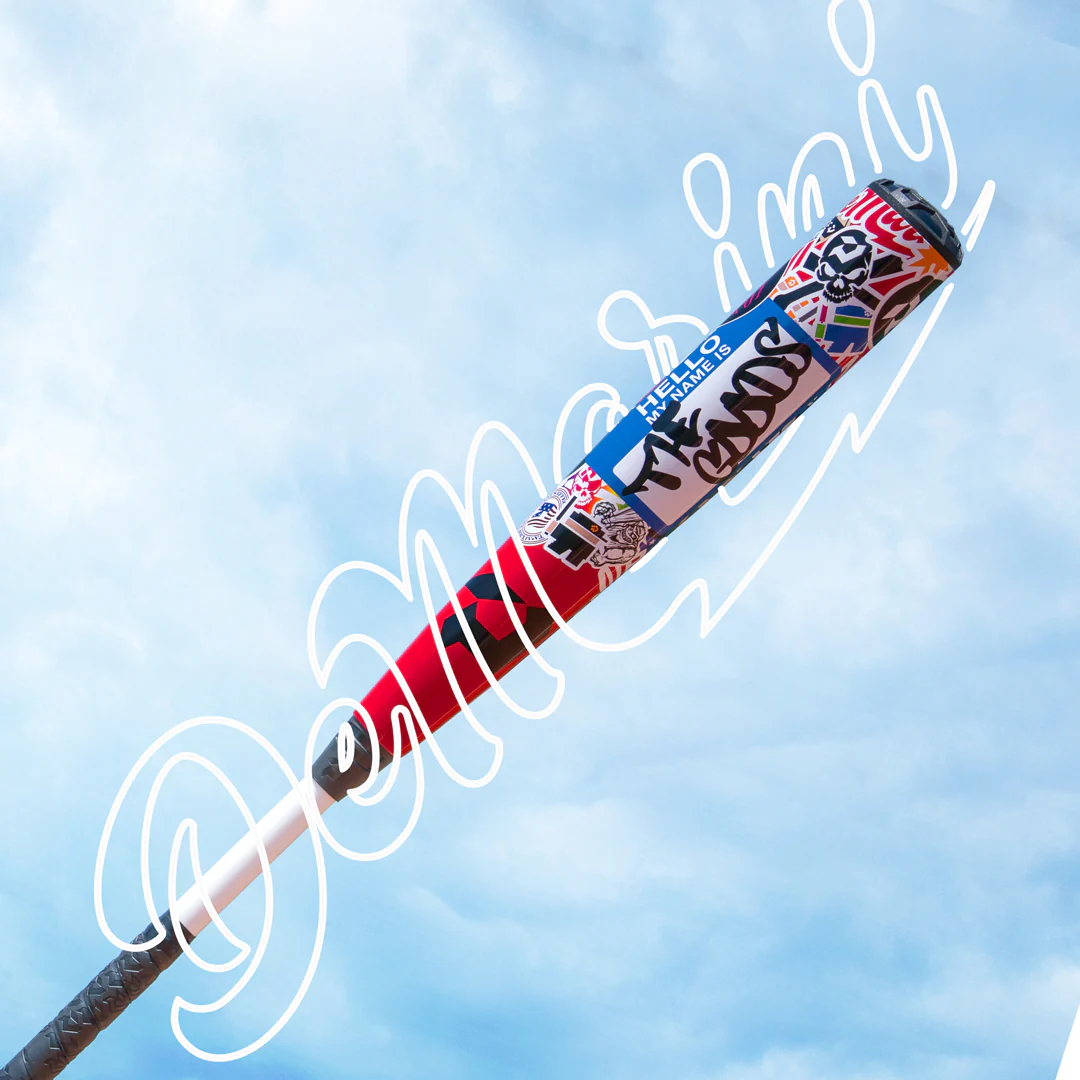 DeMarini 2026 The Goods Limited Edition Sticker Bomb 2-Piece -3 BBCOR Baseball Bat - Image 6