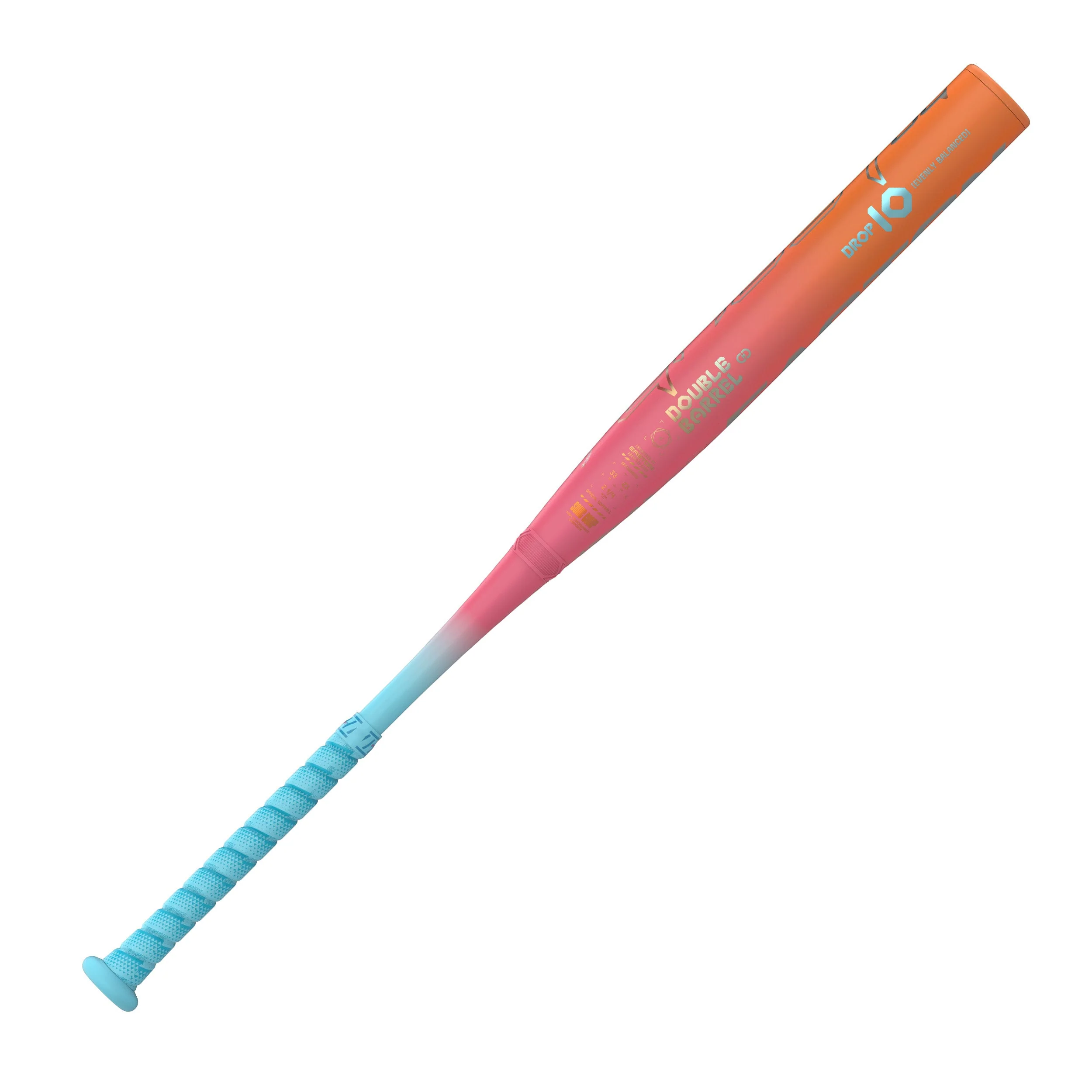 Easton 2026 Ghost OG Rainbow Sherbet 2-Piece Composite -10 Fastpitch Bat - Image 4
