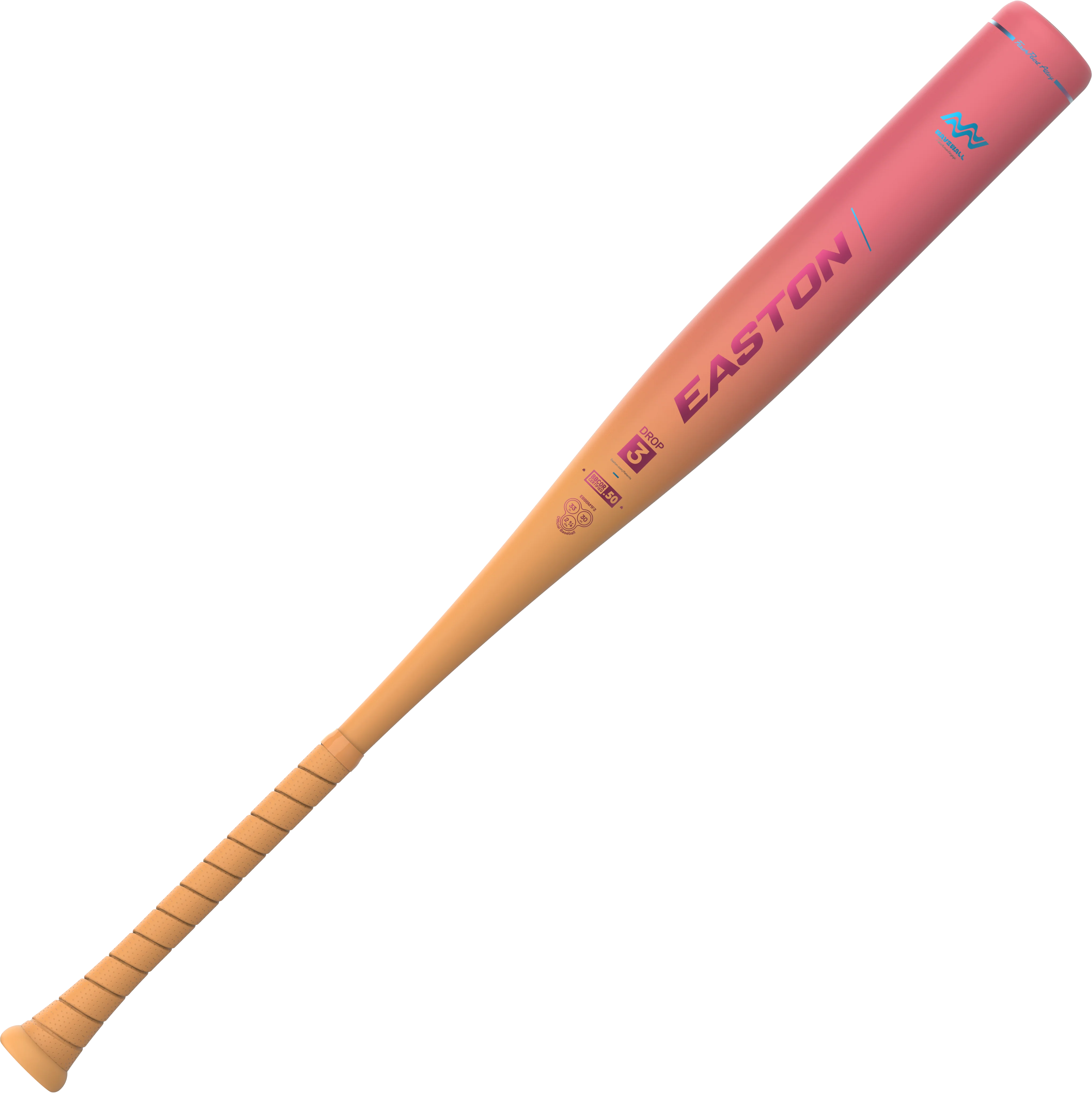 Easton 2026 MAV1 Flash 1-Piece -3 BBCOR Baseball Bat - Image 3