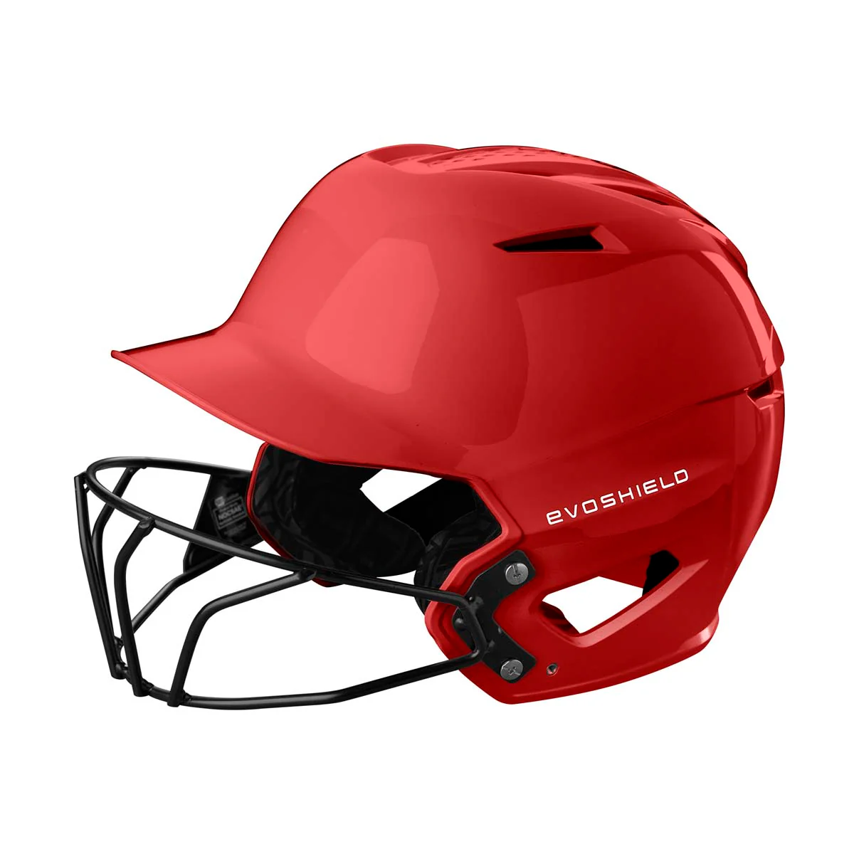 EvoShield XVT 2.0 Glossy Fastpitch Batting Helmet with Facemask - Image 5