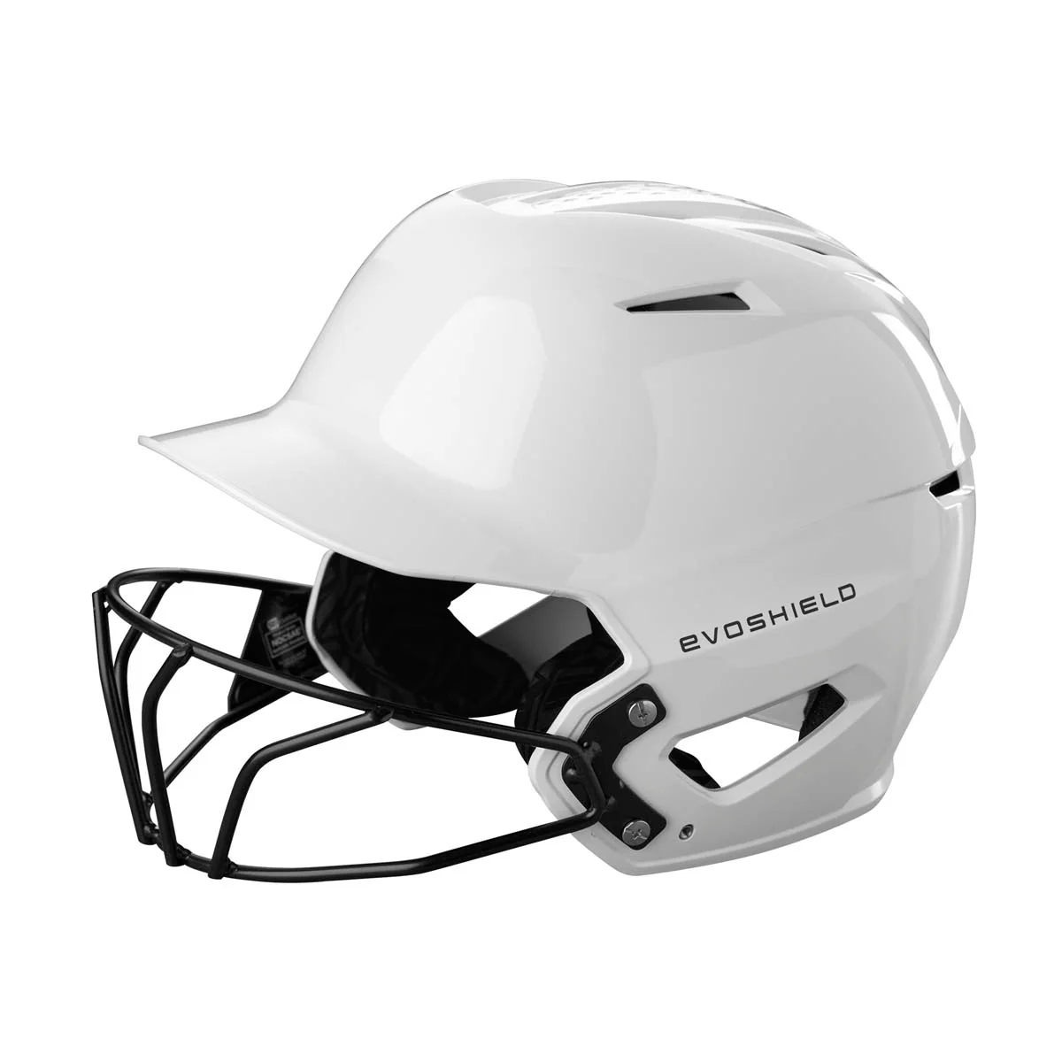 EvoShield XVT 2.0 Glossy Fastpitch Batting Helmet with Facemask - Image 6