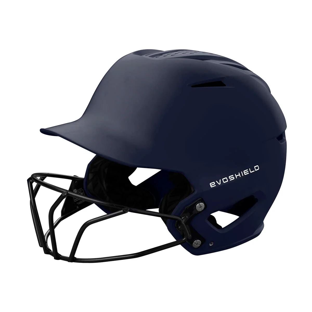 EvoShield XVT 2.0 Matte Fastpitch Batting Helmet with Facemask - Image 3