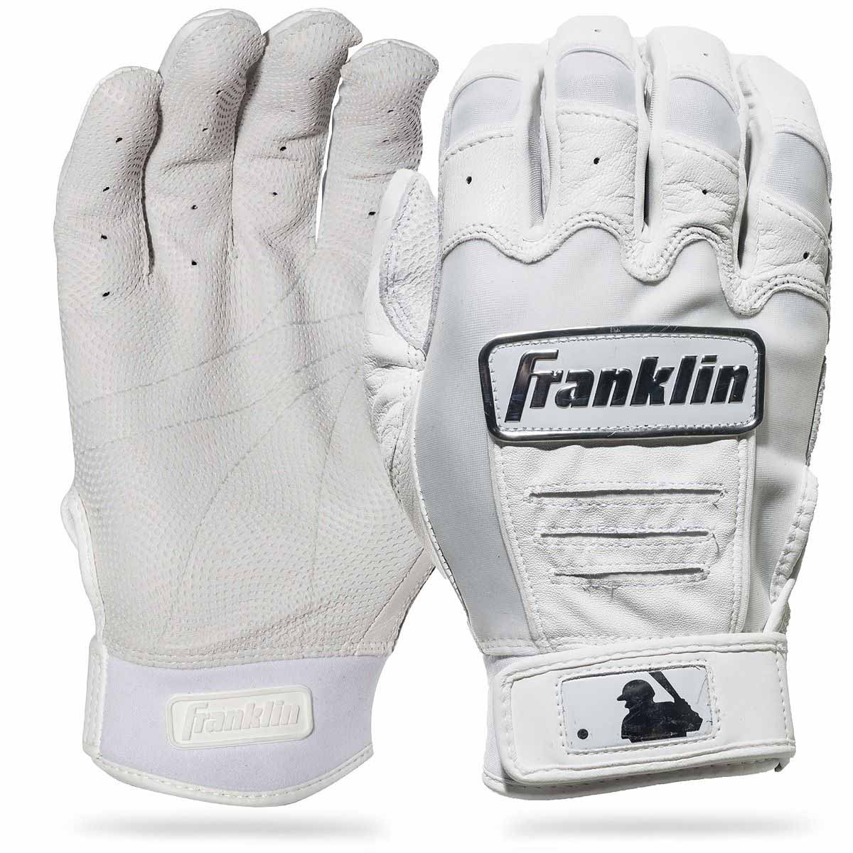 Franklin CFX Chrome Series Adult Men's Baseball Batting Gloves Pair - Image 3