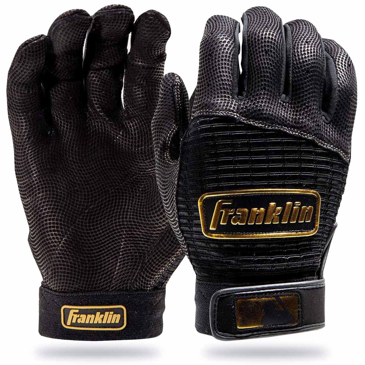 Franklin MLB Pro Classic Adult Baseball Batting Gloves Pair - Image 2