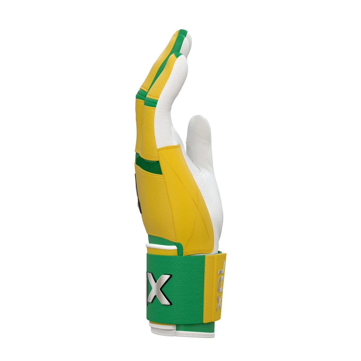 Jax Citrus Squeeze Traditional Swing Strap Cuff Adult Batting Gloves - Image 4