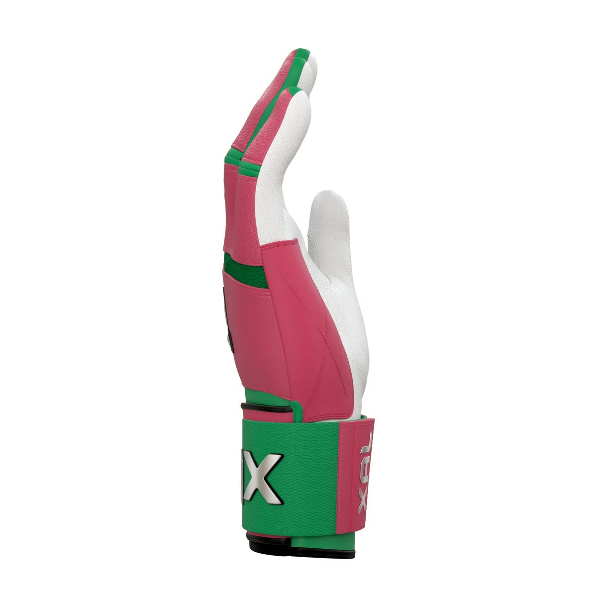 Jax Walk Off Watermelon Traditional Swing Strap Cuff Adult Batting Gloves - Image 3