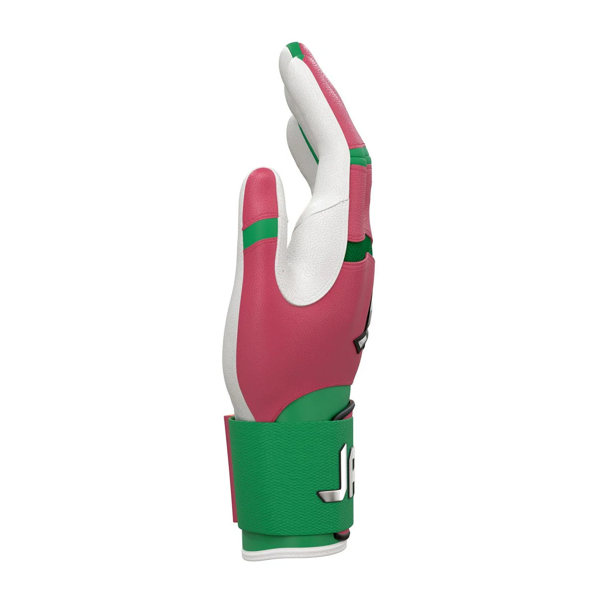 Jax Walk Off Watermelon Traditional Swing Strap Cuff Adult Batting Gloves - Image 5