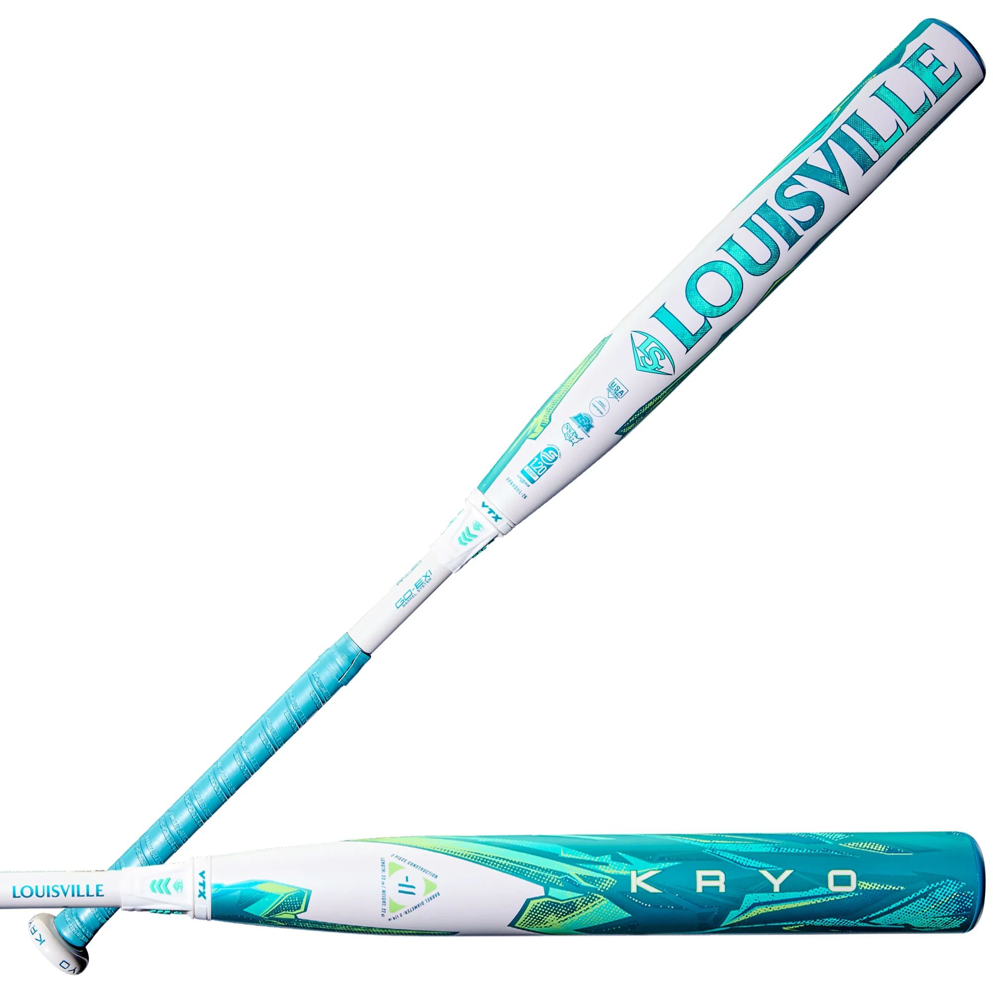 Louisville Slugger 2026 Kryo -11 2-Piece 2-1/4" Barrel Fastpitch Softball Bat - Image 7