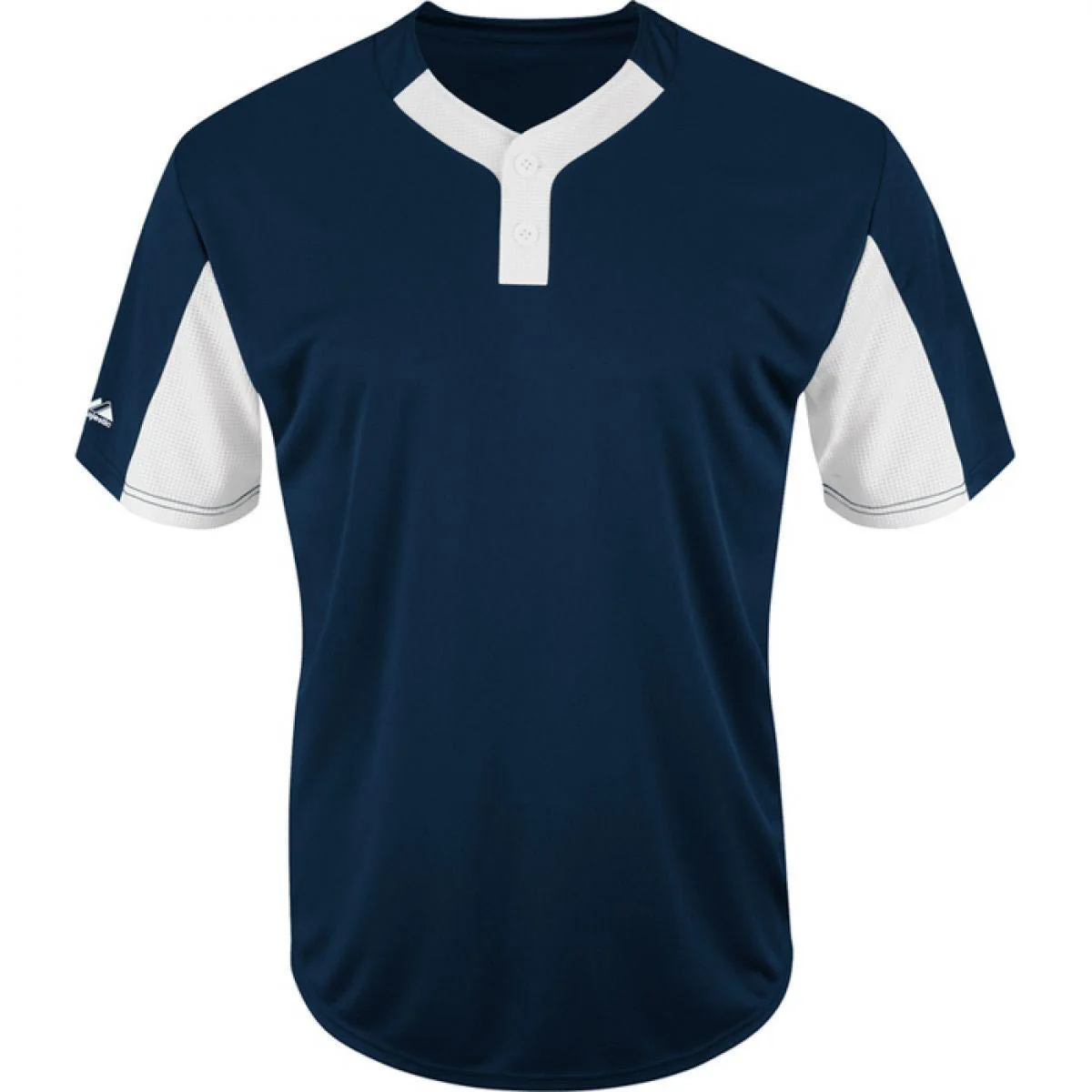 Majestic Youth Premier Eagle 2-Button Colorblocked Jersey - Image 2