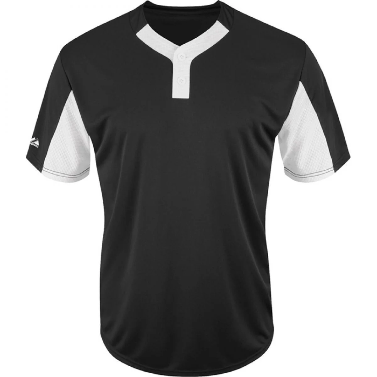 Majestic Youth Premier Eagle 2-Button Colorblocked Jersey - Image 6
