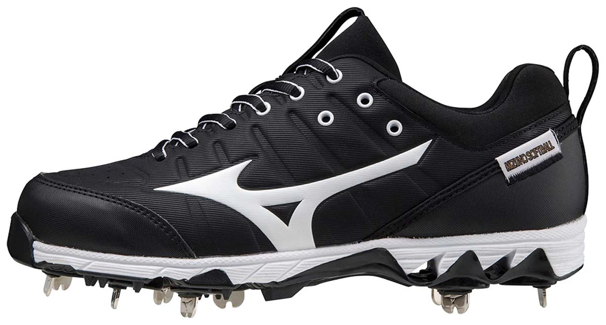 Mizuno 9-Spike Swift 7 Adult Womens Low Metal Fastpitch Cleats - Image 4