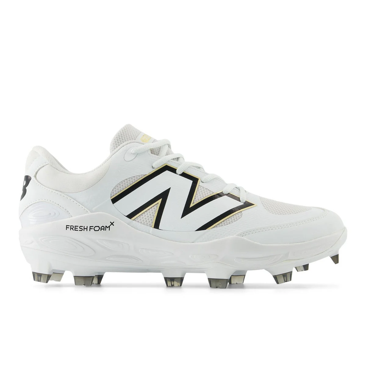 New Balance Mens Fresh Foam 3000V7 Wide 2E Molded Baseball Cleats - Image 2