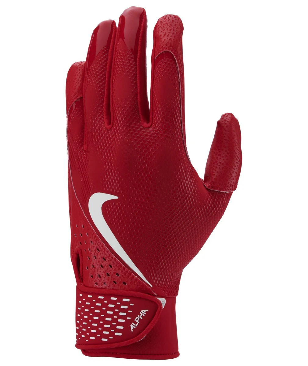 Nike Alpha Adult Baseball Batting Gloves Pair - Image 3