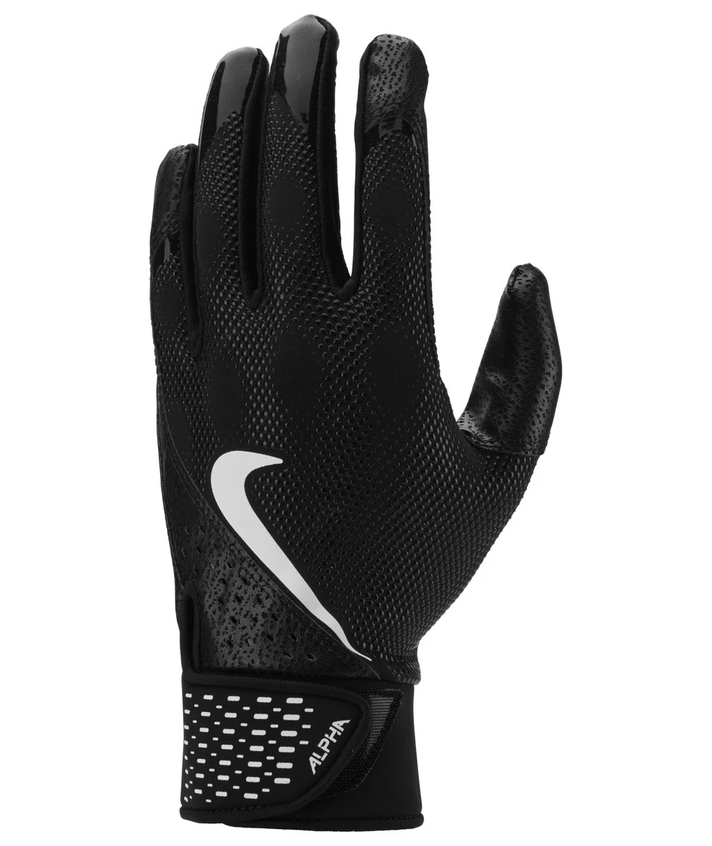Nike Alpha Adult Baseball Batting Gloves Pair - Image 5