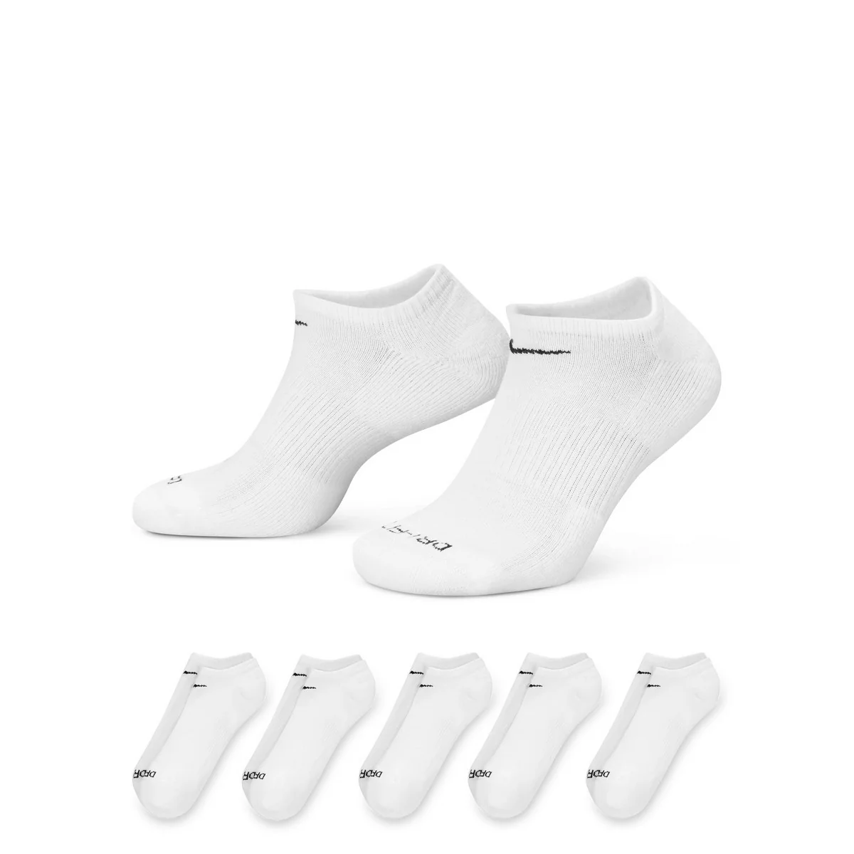 Nike Everyday Plus Cushioned No-Show Training Socks (6-Pack) - Image 3