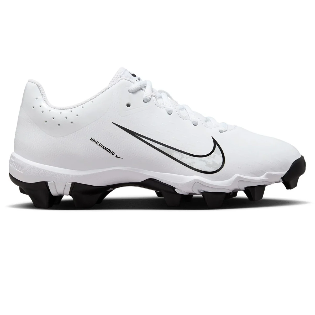 Nike Girls Hyperdiamond 4 Keystone Molded Softball Cleats - Image 2