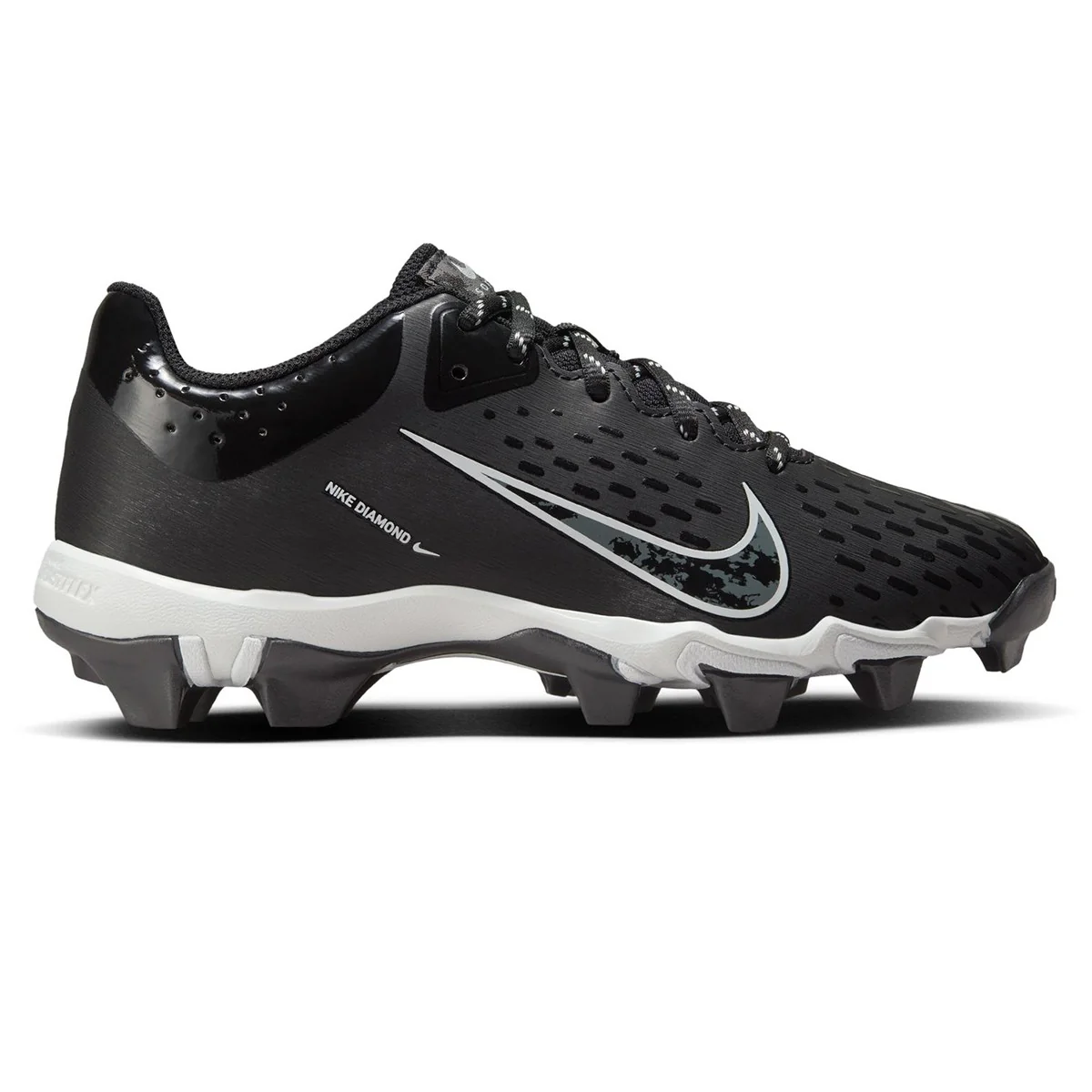 Nike Girls Hyperdiamond 4 Keystone Molded Softball Cleats - Image 3