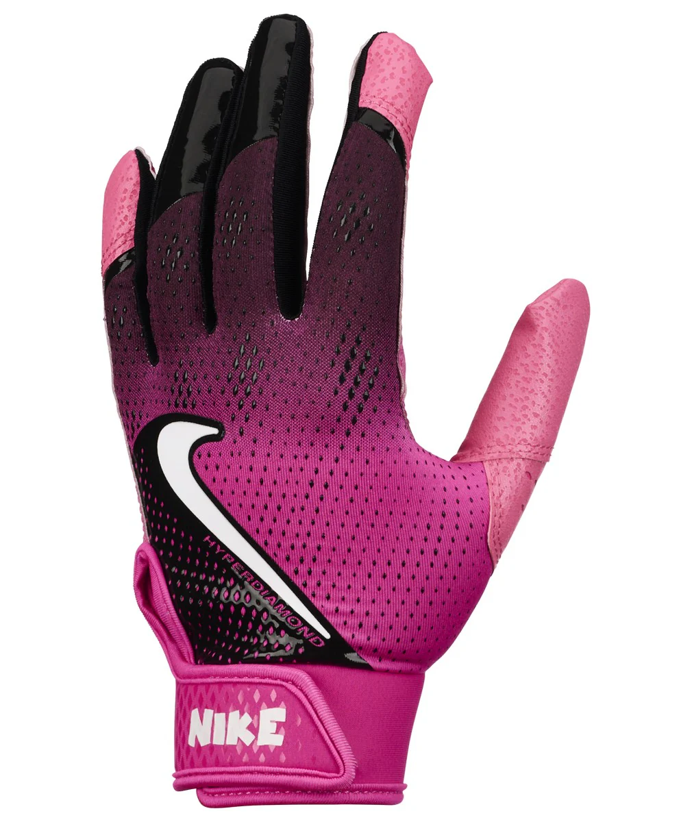 Nike Hyperdiamond 3.0 Youth Baseball Batting Gloves Pair - Image 3