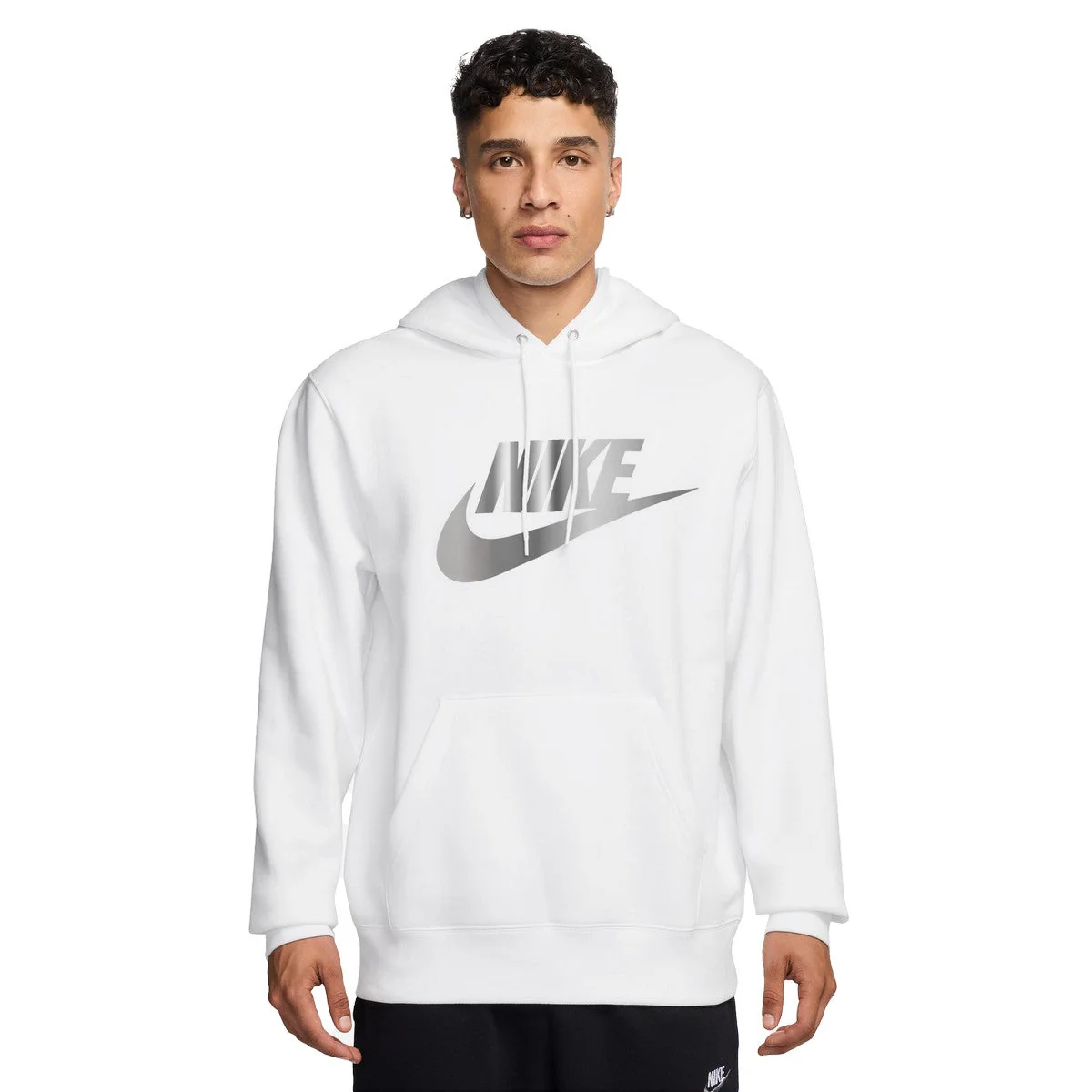 Nike Men's Club Fleece Graphic Pullover Hoodie - Image 3
