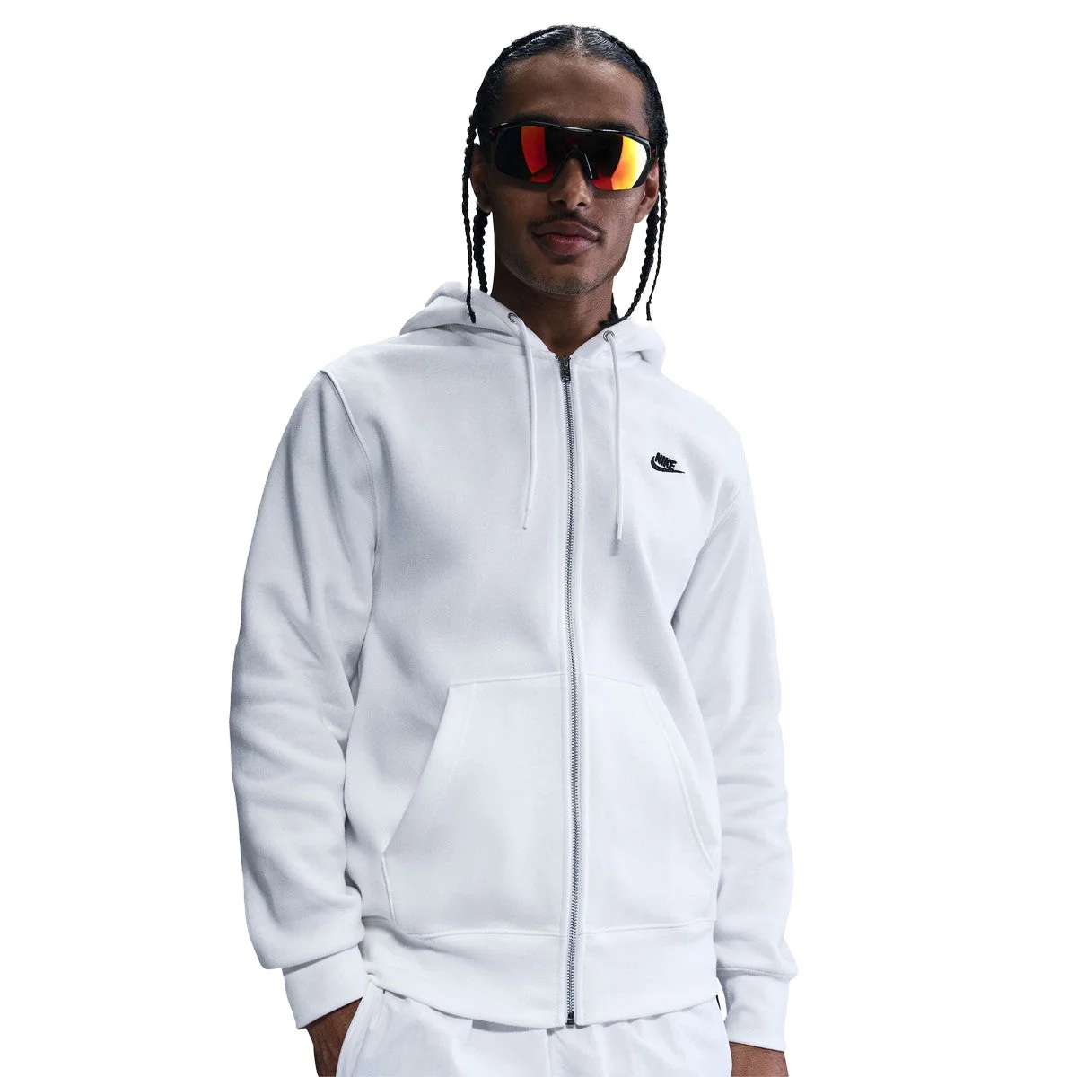 Nike Men's Club Full-Zip Hoodie - Image 2